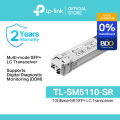 TP-Link Official Store | TL-SM5110-SR | 10GBase-SR Hot-Pluggable SFP+ LC Transceiver for Internet. 