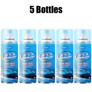 Glass Oil Film Remover Spray Windshield Cleaner Auto Window Cleaning Agent Oil Film Cleaner Degreaser Car Windshield Oil Film Remover Spray Glass Cleaner Auto Window Degreaser Oil Film Cleaning Agent