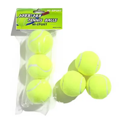 3pcs/pack pet ball elastic Tennis ball high quality tennis ball durable