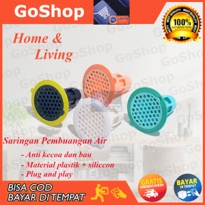GoShop Saringan Pembuangan Air Kamar Mandi Anti Kecoa Penyaring Kotoran Wastafel Anti Bau