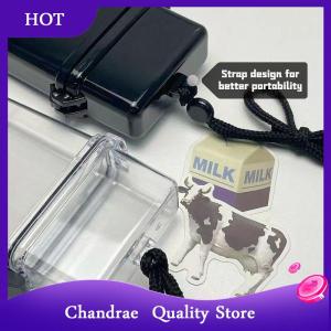 [Chandrae] Ins Idol Photo Card Storage Box Decorative Photocard Storage Box Waterproof Photo Picture Collect Holder Message Organizer Box