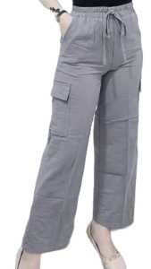 Kulot Cargo Celana Panjang Highwais Kargo Losse Boyfrend