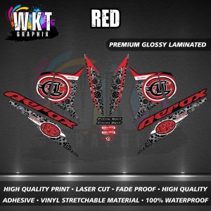 YAMAHA AEROX V2 NVX EXTREME SPIRIT DECALS (WATERPROOF LAMINATED FADE PROOF)