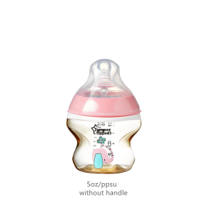 Tommee Tippee Closer To Nature bình cho ăn cổ rộng PPSU bình cho bé với 3M + Med chảy núm vú 5oz/9oz