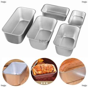[COD] hegu 1Pc Square Box Mold Baking Tool Aluminum Alloy Non-Stick Bread Cheese Cake Toast Pan DIY Kitchen Baking Cake Mold