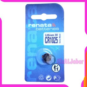 Renata CR 1025 Baterai jam tangan Renata CR1025 Lithium 3V Original