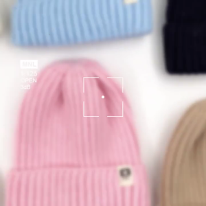 Mũ trẻ em dệt kim Mũ mùa đông trượt tuyết ấm áp cắm trại hat với bảo vệ tai đàn hồi Mũ đan trẻ em nắp ca-pô mũ