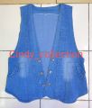 ROMPI JEANS WANITA JUMBO XXL ROMPI WANITA JUMBO DENIM VEST JEANS OUTER WANITA TERBARU ROMPI CEWEK ROMPI WANITA. 