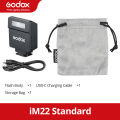 Godox iFlash IM22 IM20 Mini Camera Flash Manual Overhead Flash Built-in Lithium Battery 5 Models Levels Universal Hot Shoe Mount. 