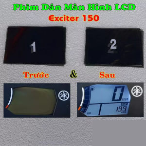 Phim phân cực giúp phục hồi màn hình Exciter 150 2015-2018 bị ố mờ không rõ chữ
