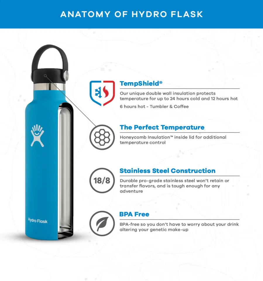 Hydro Flask 18 Oz Standard Flex Cap Agave