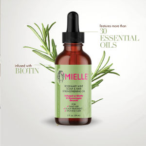 NEW-MIELLE Hair Growth Essential Oil Rosemary Treatment Oil Strengthening Hair Bonding Oil 59ml