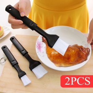 2pcs/set Basting Brushes Olive Oil Pastry Brush Barbecue BBQ Brush Baking Tools Home Kitchen Dining