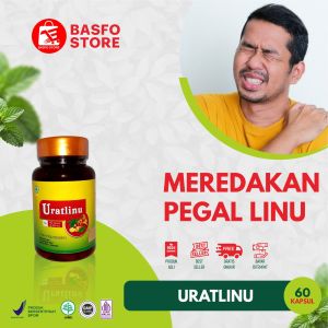 Uratlinu Plus Melati - Kapsul Herbal Multi-Active Bone & Joint Support 60 Kapsul