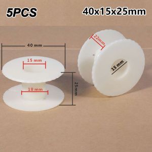MUMU 5/10Pcs ABS Khung cuộn dây bobbin Cuộn chỉ tròn Nhựa Khung cuộn dây phân tần loa Bộ xương cảm ứng Giá đỡ cuộn dây phân tần cho cuộn cảm crossover loa tự chế