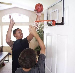 Great-King Free tools Basketball Set for Kids Basketball Court Basketball Board and Ring set