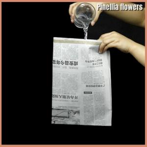 【Pinellia flowers】 Magic Tricks Water In Newspaper illusions Magic Tricks Product Paper Magic toy