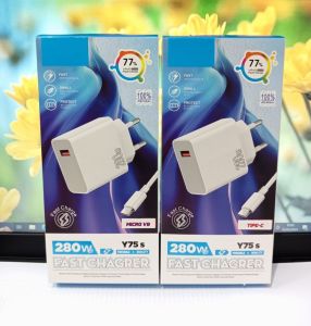 Charger HP VVO Y75S 280W Fast Charger Support Fast Charging