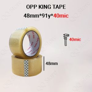 48mm 91yard King Brand High Quality Clear Opp Tape School Use Packaging Use Wrapping Save Cost Good Quality [OPP01E]