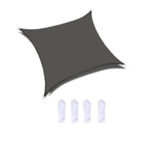 Sun Shade Sail Rectangle Waterproof Sun Shades Outdoor Garden Sail Shade Waterproof Square Oxford Canopy Sunblock 98% UV Water Resistant Sunshade Cloth for House Car Patio Balcony