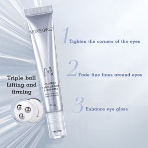huowa Mus Girl Vitamin A Rollon Eye Cream 15g  Reduce Fine Lines Bags and Lift & Tighten Skin
