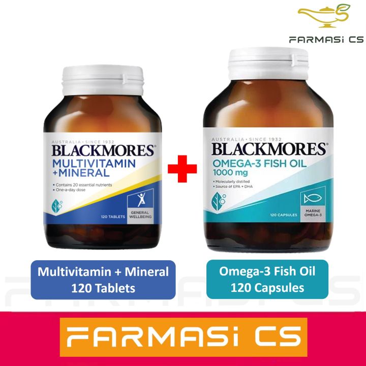 PROMO COMBO Blackmores Multivitamin + Mineral 120 Tablets EXP09/2024