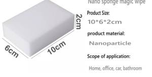 High Density Melamine Sponge Magic Sponge Dish Eraser Miss Cleaner for Kitchen Office Bathroom Cleaning