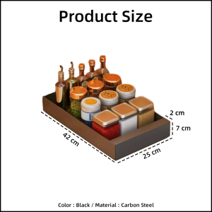 【Woody】 High quality kitchen cabinet pull out dish & bowl rack / multi-function pull out basket / almari tarik rail rak dapur