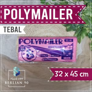 Plastik Polymailer Pink 32 x 45 cm / Plastik Packing lem seal / Plastik Olshop