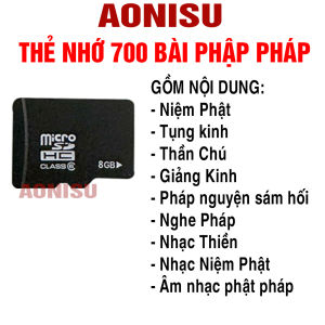 Loa Nghe Pháp Mini Giọt Nước 50 Bài Sẵn Trong Máy Có Thẻ Nhớ 8Gb 700 Bài - Máy Niệm Phật Tụng Kinh Chú Đại Bi Kinh Địa Tạng Chú Dược Sư Loa Nghe Nhạc Phật Giáo Vòng Đeo Tụng Kinh AONISU