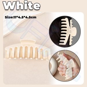 Soft Silicone Hair Clip Shark Clamp Large Hair Claw Durable Anti-collision Shark Clip Hair Accessories for Women Girls