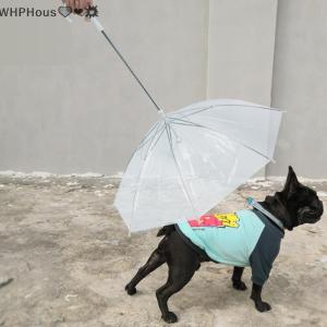 WP💓💛💖 New Pet Umbrella Leash Rainproof Snowproof Dog Umbrella Leash For Small Dogs Adjustable Doggy Umbrella