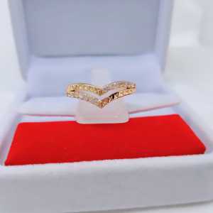 Cincin Wanita Aksesoris Fashion Awet Tahan Lama Anti Karat Cocok Untuk Harian G8--8A