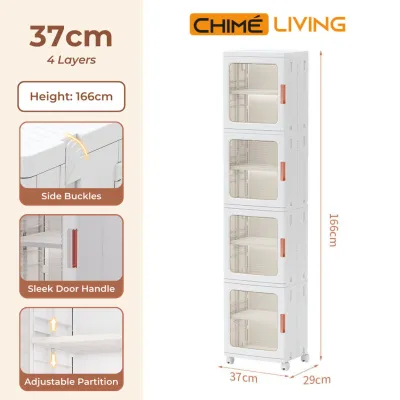 Plastic Slim Cabinet for Kitchen | Storage Organiser | House Storage Shelf Rack | Home Plastic Drawers