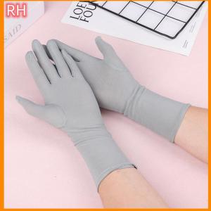 🔥🔥🔥ranghe 1 cặp găng tay Kem chống nắng lái xe găng tay căng Phụ Nữ Chống UV giữa dài thoáng khí găng tay cho mùa xuân mùa hè Găng tay mỏng