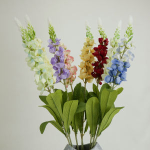 COD 1TANGKAI BUNGA HYACINTH OVAL 74CM HYACINTH GERIGI ARTIFICIAL 72CM ARTIFICIAL - TANAMAN HIAS SNAPDRAGON PREMIUM COCOK UNTUK DEKORASI RUANG TAMU PERNIKAHAN - IMPORT