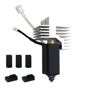 หัวฉีดเครื่องพิมพ์3D Hotend ชุดหัวฉีดเหล็กกล้าอัพเกรดสำหรับ Centauri Carbon Hotend อุปกรณ์เครื่องอัดปรินเตอร์3D