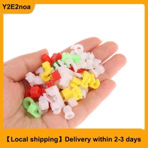 【Local shipping】 Universal Auto Door Lock Rod Clip Driver Side Handle Retainer Fits Plastic Rivet Fasteners Retainers Car Wire Clip