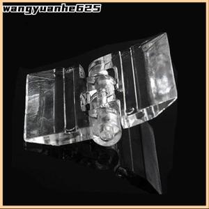 [WYH Store] 👗 10PCS Durable Clear Acrylic Folding Hinges Transparent Plexiglass Hinge 5 Sizes