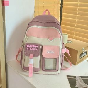 Cặp đi học  nữ  chống nước   balo đựng laptop đẹp hàng cao cấp cho học sinh cấp 2 -3 sinh viên