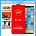Cường lực iphone 15 Pro Max 14 Pro Max 14 Plus Xs Max 11 Pro Max 7 Plus 8 Plus X Xr 12 Pro Max 13 Pro Max 6 6s SE - Full màn 111D. 