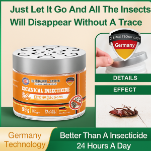 🎉Cockroach Repellent Magic Box Natural Non Irritating Safe Effective Botanical Odor Insect Repellent Cockroach Bead Insect - Free Comfort Ring