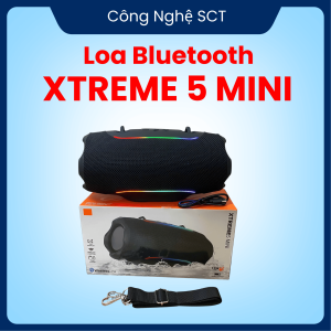Loa Bluetooth XTREME 5 MINI - Thiết Kế Gọn Đẹp Âm Thanh Chất Lượng Cao - Đầy Đủ Chức Năng Dễ Dàng Sử Dụng - Bảo Hành Lỗi 1 Đổi 1