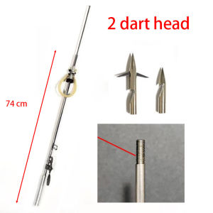 Diving Spearfishing Stainless Speargun Fishing Gear Harpoon Barb Hook Gear Spear pana sa isda