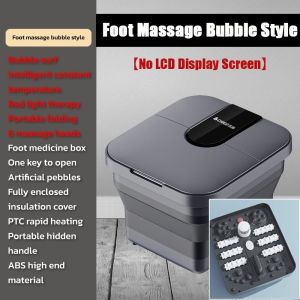 Foot Bath Bucket Foldable With Handle Set Automatic Heating Foot Spa Bucket Foot Spa Massager Soaking Bucket 泡腳桶