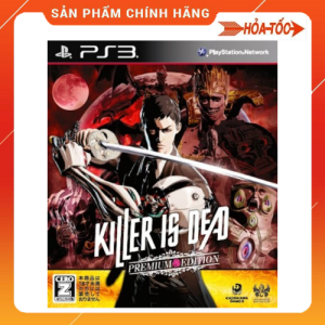 Đĩa game Ps3 gốc Killer is Dead Premium Edition Japan có tiếng Anh (2nd) có hộp Playstation 3 Original Disc