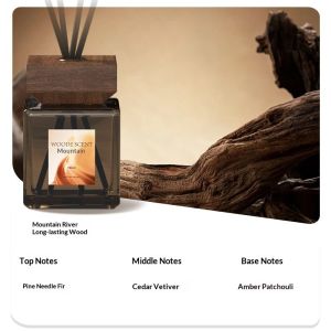 200ML Reed Diffuser Perfume Scent Aroma Diffuser Aromatherapy Essential Oil Air Freshener Hotel Home