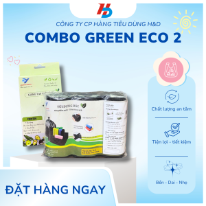 Green Eco 2 - Combo Găng Tay + Túi Rác Cuộn M