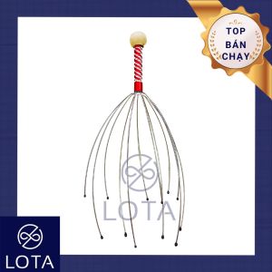 CÂY MASSAGE ĐẦU THƯ GIÃN dụng cụ mát xa đầu bạch tuộc đồ mát-xa gãi ngứa da đầu hỗ trợ lưu thông máu làm thoải mái giảm mệt mỏi dùng cho gia đình văn phòng du lịch