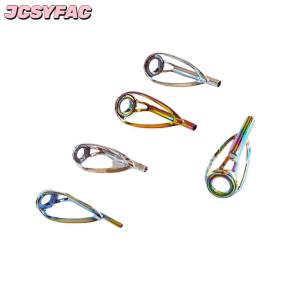 JCSYFAC 1 cái Sliver cầu vồng Top tip hướng dẫn vòng miễn phí của rối cho quay cần câu cá Phụ Kiện Câu Cá